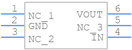 REF3430TIDBVR - Texas Instruments - PCB symbol