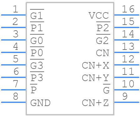 SN54S182J - Texas Instruments - PCB symbol