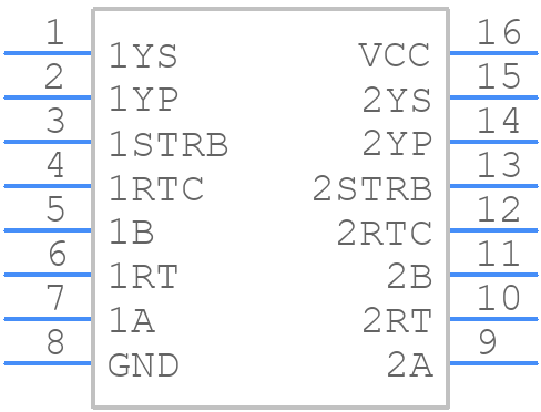 SNJ55115J - Texas Instruments - PCB symbol