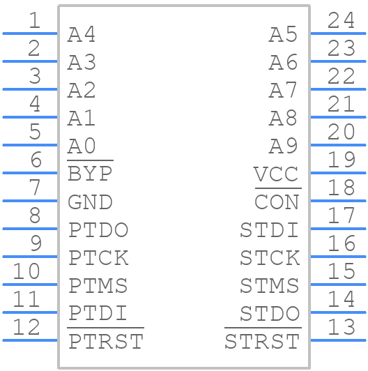 SN74ABT8996DW - Texas Instruments - PCB symbol
