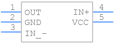 TL391BQDBVRQ1 - Texas Instruments - PCB symbol