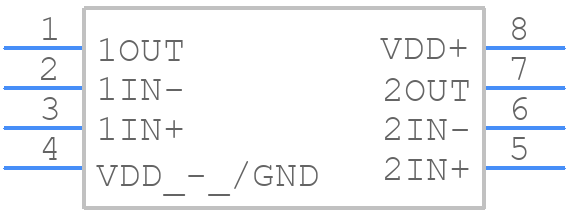 TLV2442QPWRG4Q1 - Texas Instruments - PCB symbol