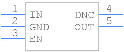 TLV76780DBVR - Texas Instruments - PCB symbol