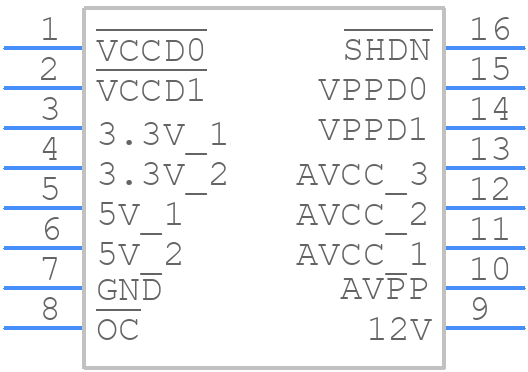 TPS2211IDBRAN - Texas Instruments - PCB symbol