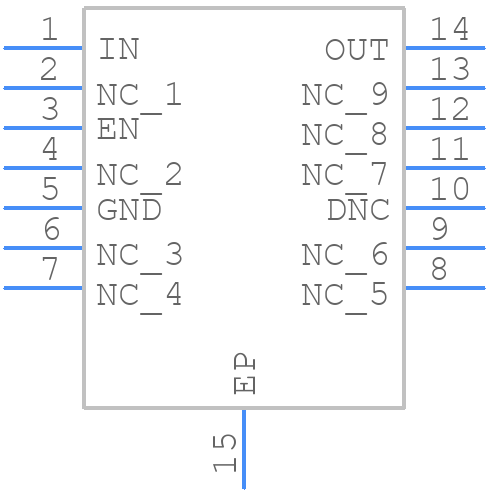 TPS7B8233EPWPRQ1 - Texas Instruments - PCB symbol