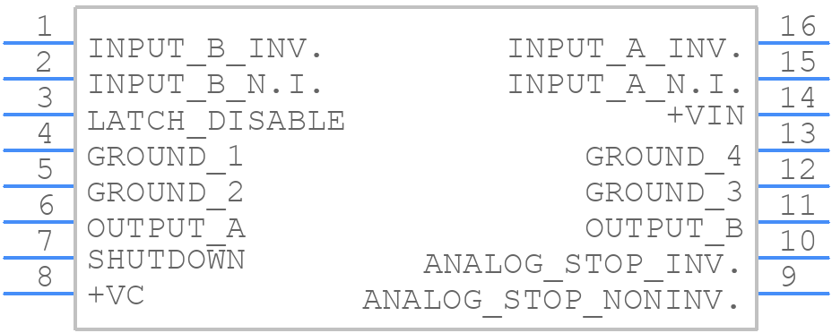 5962-8761903VEA - Texas Instruments - PCB symbol