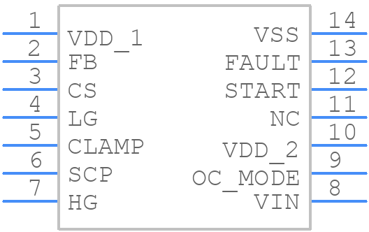 UCC29900PW - Texas Instruments - PCB symbol