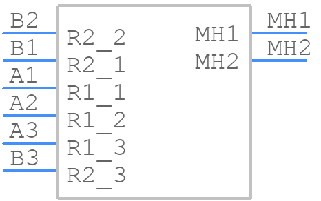 RK12L1210C1N - ALPS Electric - PCB symbol