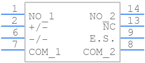 HE721B05 - LITTELFUSE - PCB symbol