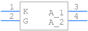 S6055N - LITTELFUSE - PCB symbol