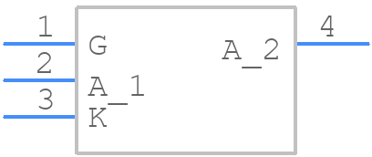 S602BS2 - LITTELFUSE - PCB symbol