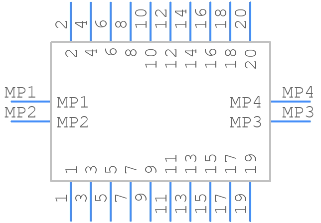 204928-0201 - Molex - PCB symbol