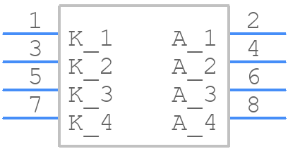 568-0102-221F - Dialight - PCB symbol