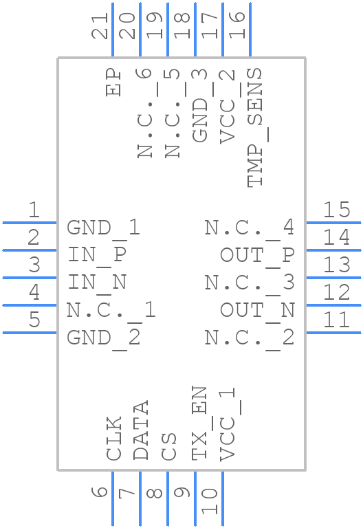 BGA3131 - NXP - PCB symbol