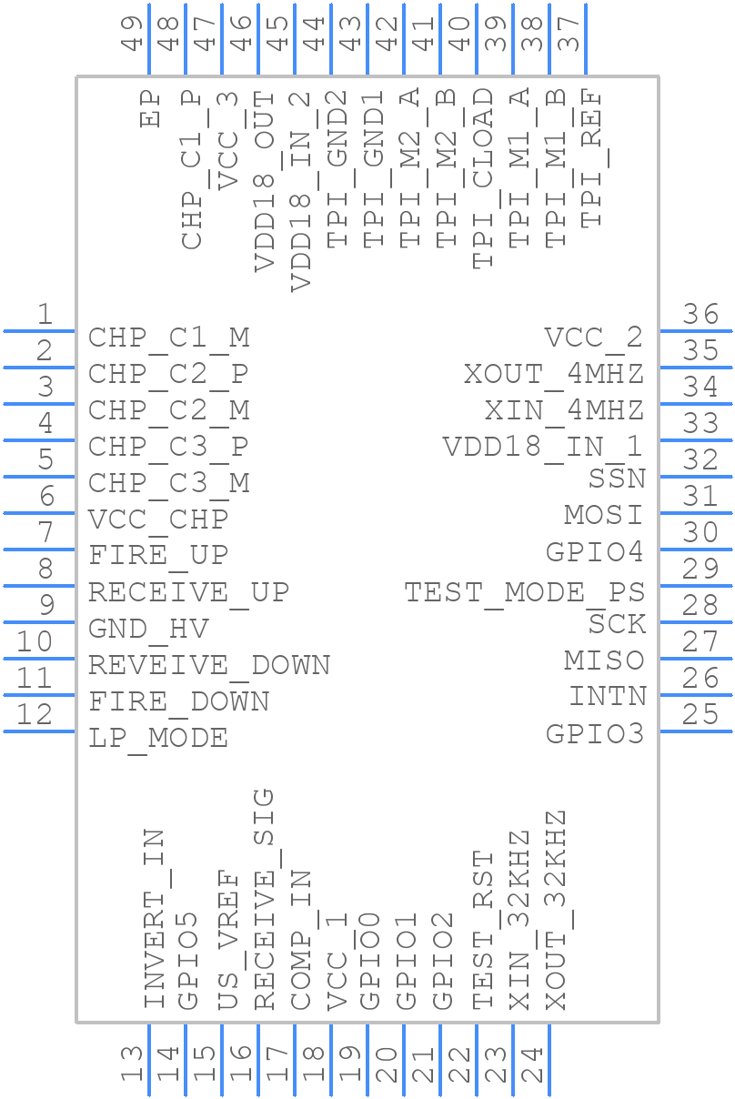 AS6040-BQFM - ScioSense - PCB symbol