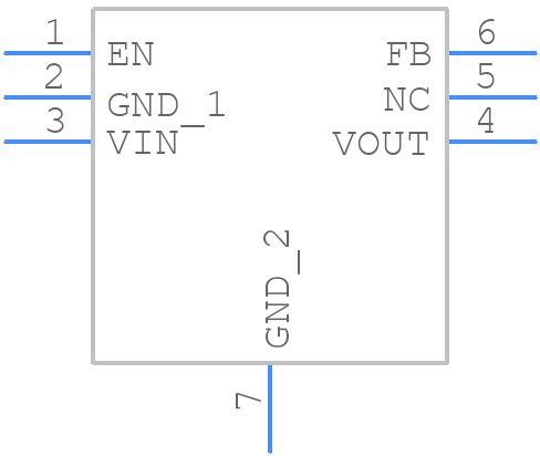 RT9053AGQW - RICHTEK - PCB symbol
