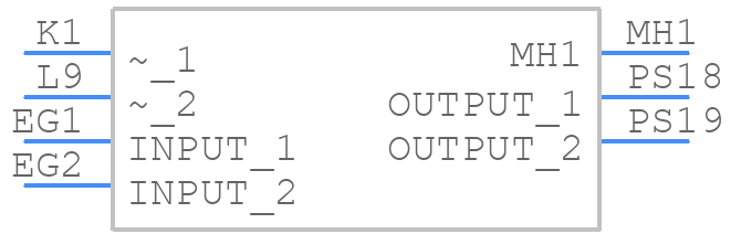 VBE100-12NO7 - LITTELFUSE - PCB symbol