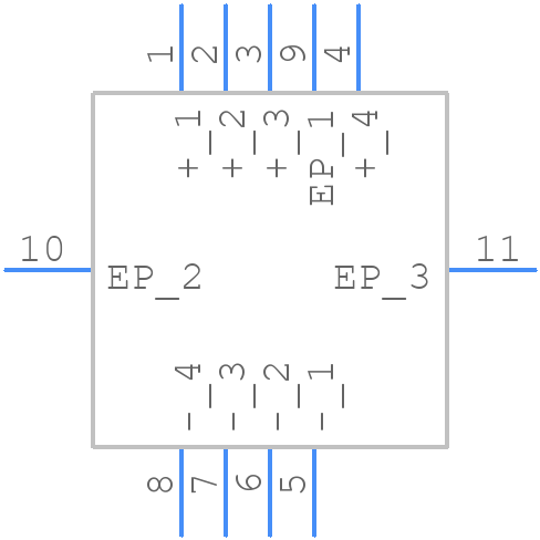 MCE4WT-A2-0000-000JE7 - CREE LED - PCB symbol