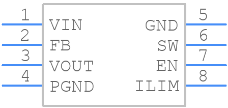 RT4812GJ8F - RICHTEK - PCB symbol