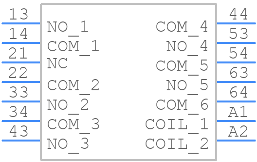 50.16.9.024.5000 - FINDER - PCB symbol