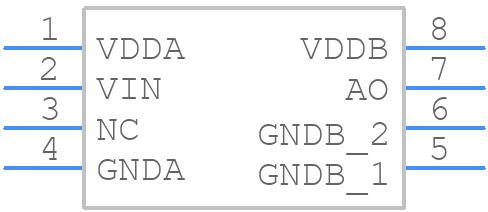 SI8932D-IS4 - Skyworks - PCB symbol