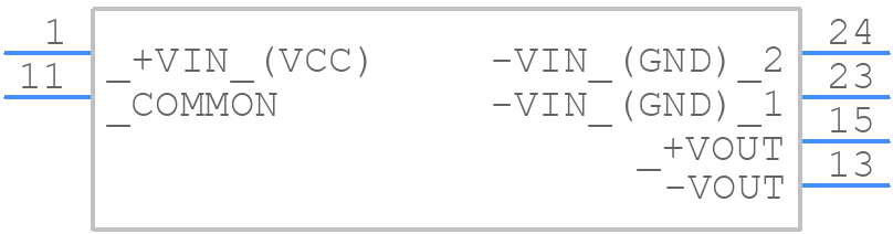 THR 3-2422WI - Traco Power - PCB symbol