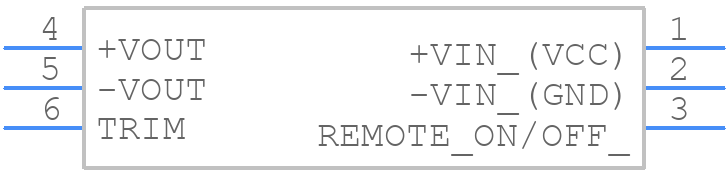 THR 20-7215WI - Traco Power - PCB symbol