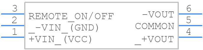 THR 40-7222WI - Traco Power - PCB symbol