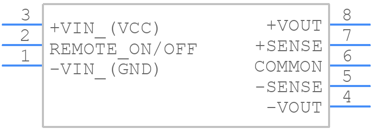 THM 60-2423WI - Traco Power - PCB symbol