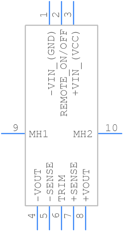 THM 60-4812WI - Traco Power - PCB symbol