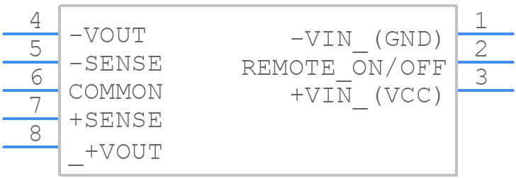 THM 60-4822WI - Traco Power - PCB symbol