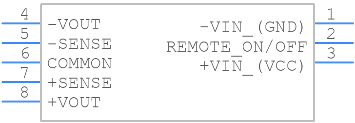 THM 60-4823WI - Traco Power - PCB symbol