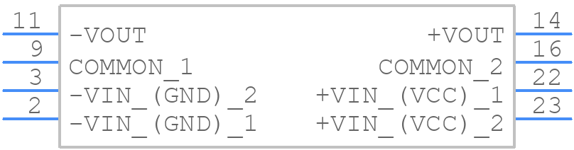 TEN 4-4821 - Traco Power - PCB symbol