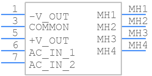TPM 30215 - Traco Power - PCB symbol