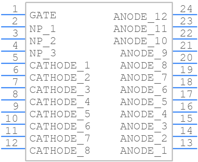 MMIX1H60N150V1 - LITTELFUSE - PCB symbol