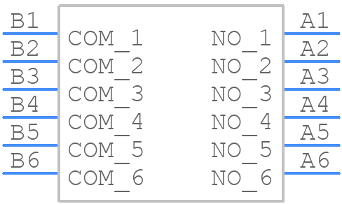 204-6ST - CTS - PCB symbol