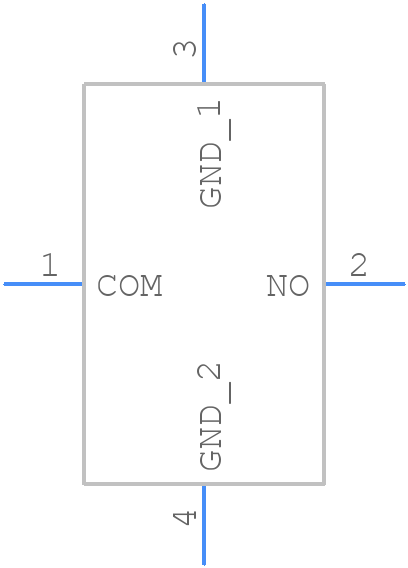 TMG-325N-V-T/R - Diptronics - PCB symbol