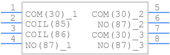 3-1414937-3 - TE Connectivity - PCB symbol
