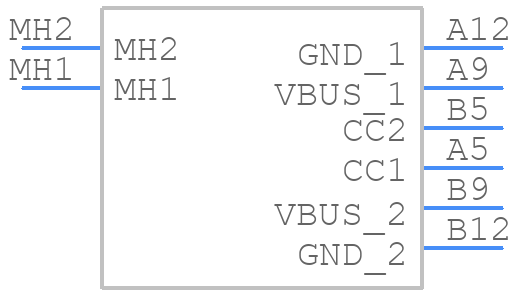 217178-0001 - Molex - PCB symbol