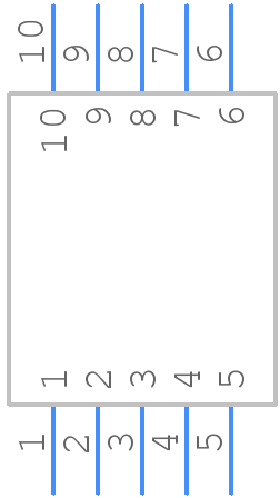 AXE510127D - Panasonic - PCB symbol