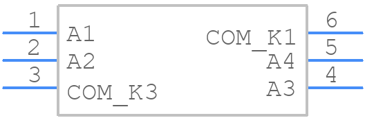BAT54CTB6_R1_00001 - PANJIT - PCB symbol