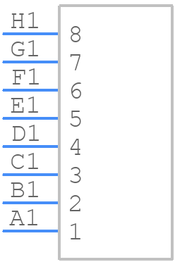 M80-5000000M2-08-332-00-000 - Harwin - PCB symbol