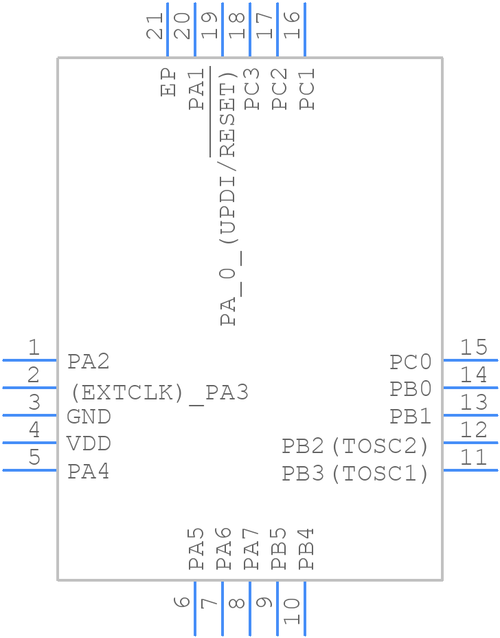 ATTINY826-MUR - Microchip - PCB symbol