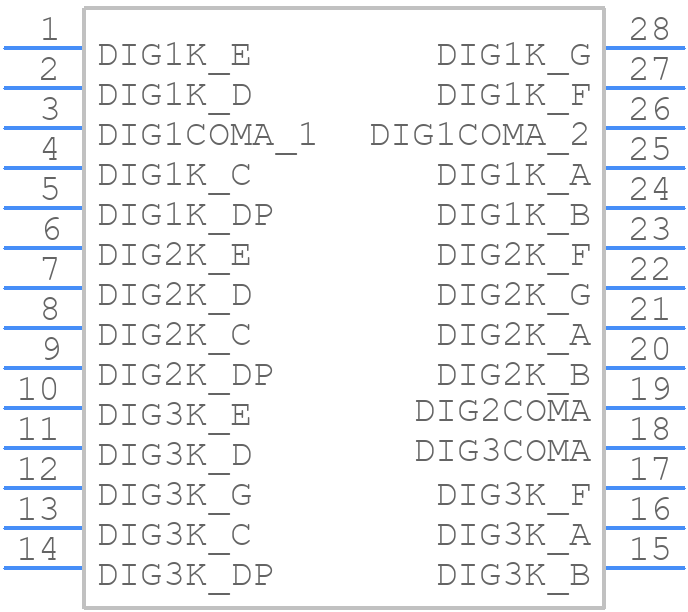 BA56-11GWA - Kingbright - PCB symbol