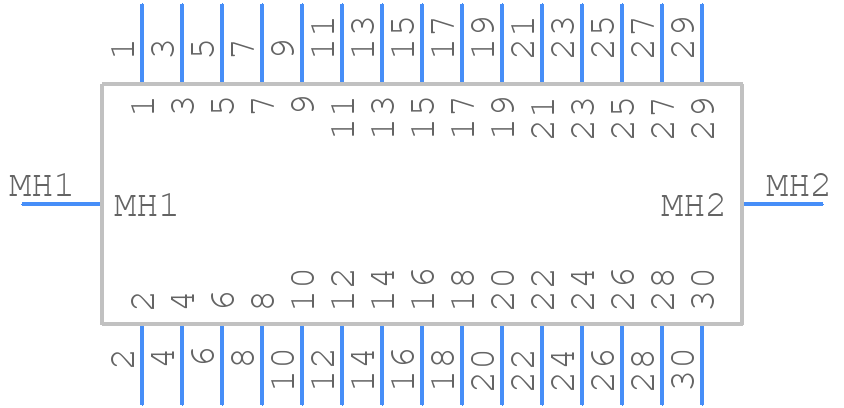 SFML-115-01-S-D-LC-K - SAMTEC - PCB symbol