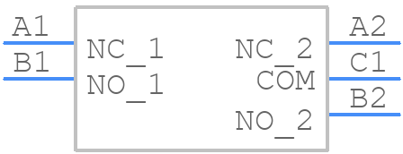 SSU-121BRT - Mitsumi Electric - PCB symbol