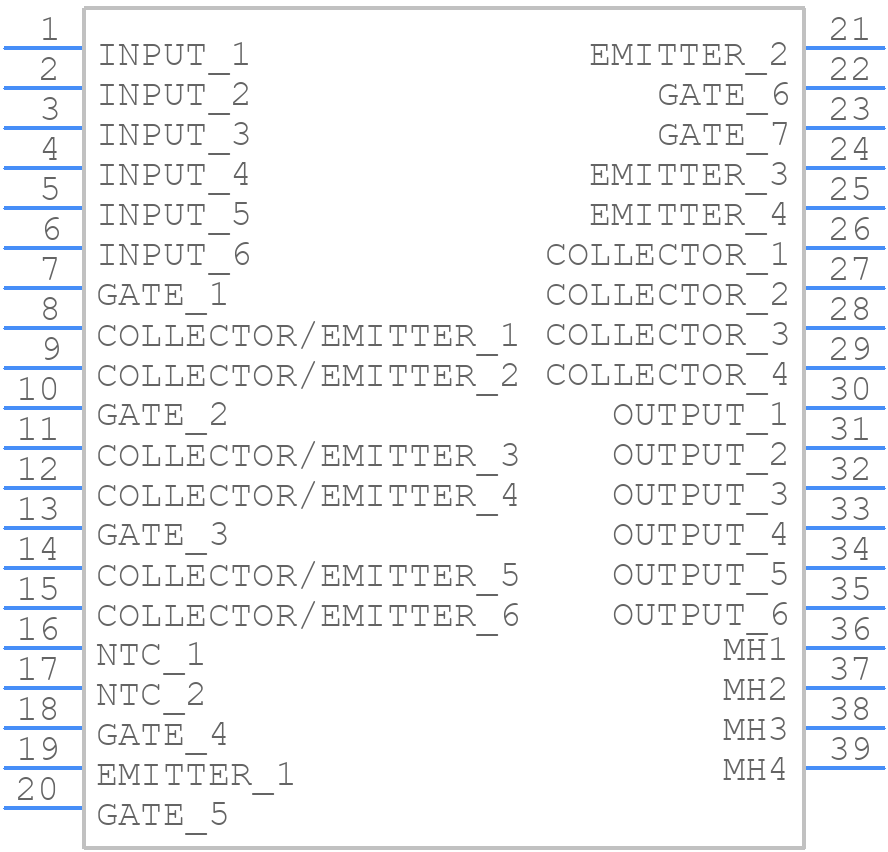 FP75R12KT4 - Infineon - PCB symbol