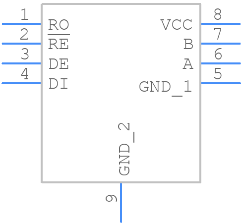 LTC2862AIDD-2#PBF - Analog Devices - PCB symbol