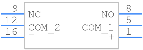 DSP1-DC12V-R-F - Panasonic - PCB symbol
