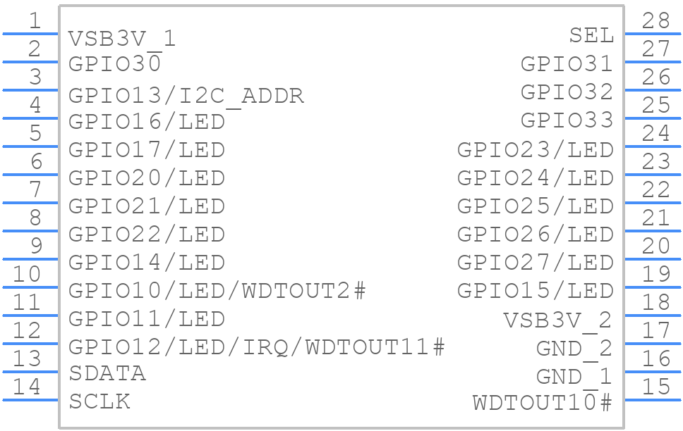 F75111RG - Fintek - PCB symbol